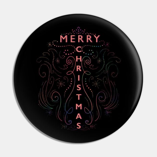 Merry Christmas Pin by Xatutik-Art