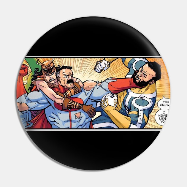 omni man vs guardian of the globe Pin by super villain