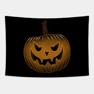 Happy Halloween Pumpkin Tapestry