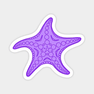 Starfish (purple) Magnet