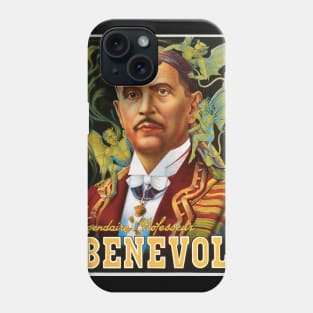 Vintage Magic Poster Art, the Legendary Professor Benevol Phone Case