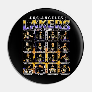 Los Angeles L 2020 NBA Champions Team Pin