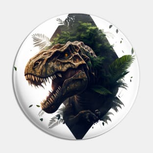 Realistic T-Rex Dinosaur Pin