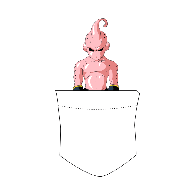 Kid Buu Pocket by Vezzia