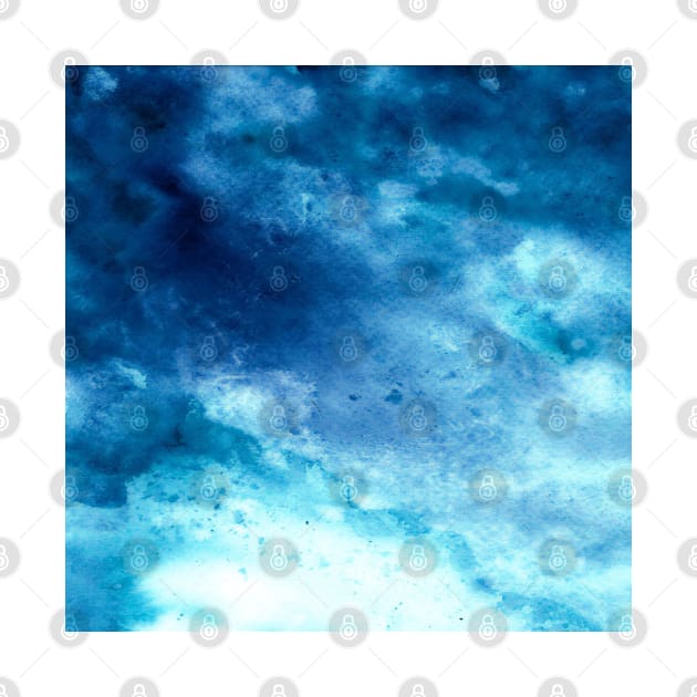 Sea Waves Blue Tie Dye by Live Together