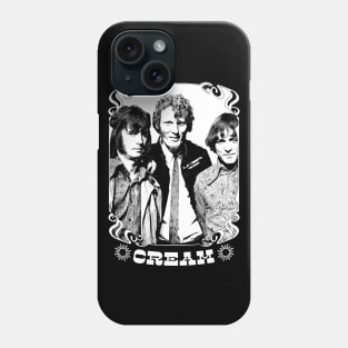 Cream \/\ Original Vintage Look Fan Design Phone Case