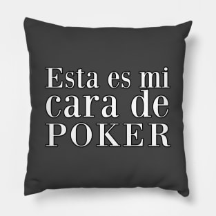 Cara de poker Pillow