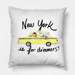 New York is for Dreamers Pillow