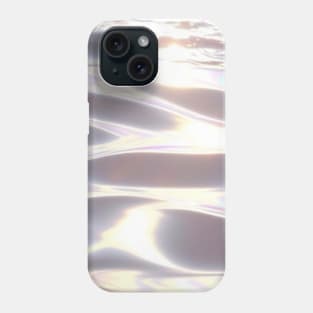 Iridescent Wave Aesthetic Rainbow Phone Case