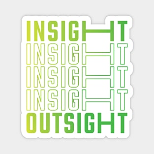 Insight Outsight in Gradient Magnet