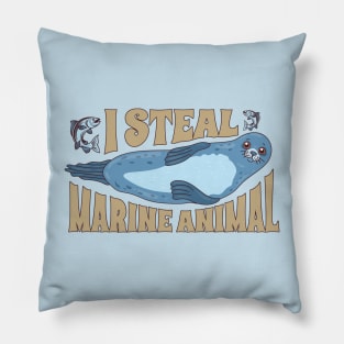 i-steal-marine-animal Pillow