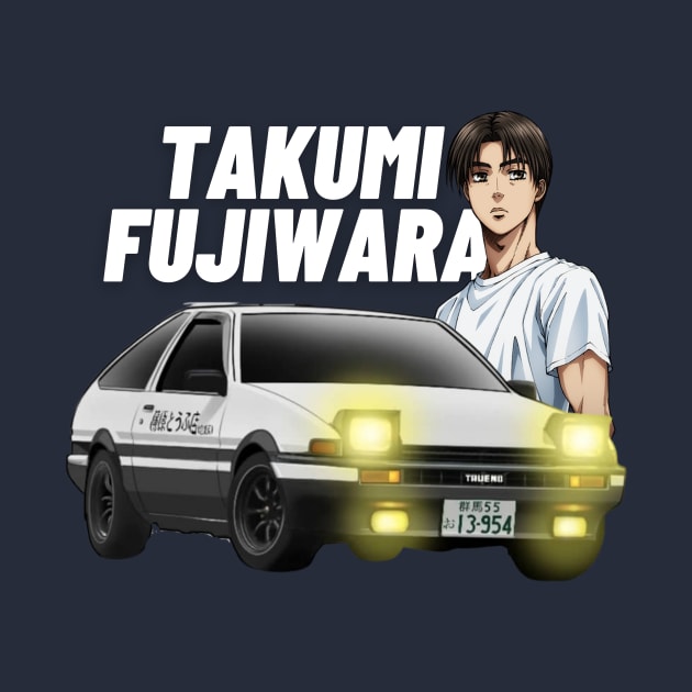 Takumi Fujiwara Initial d by MOTOSHIFT