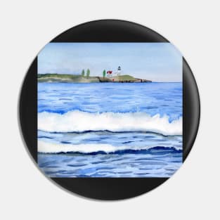 Nubble Lighthouse seen from York Beach Pin