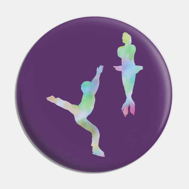 Figure skating (throw jump) Pin by Becky-Marie