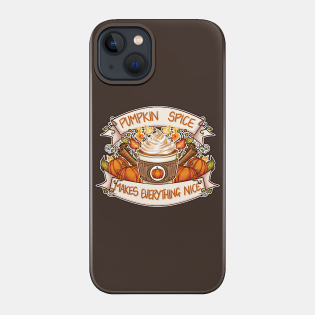 Pumpkin Spice Latte - Thanksgiving Attire - Phone Case