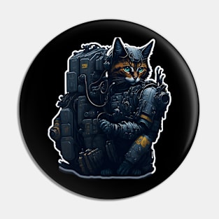 Mecha Cat_004 Pin