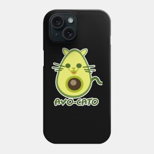 'Avocato Avocado Cat' Awesome Avocados Gift Shirt Phone Case