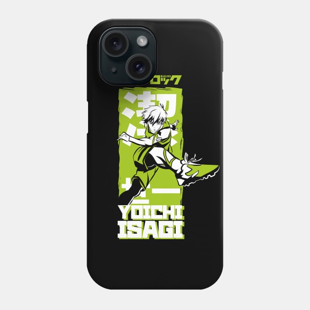 BLUE LOCK: YOICHI ISAGI Phone Case by FunGangStore