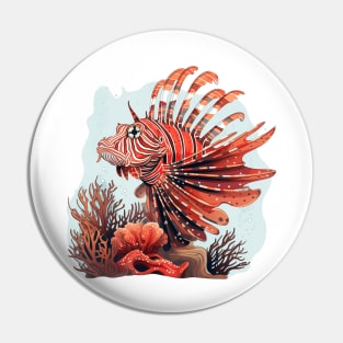 Lionfish Pin