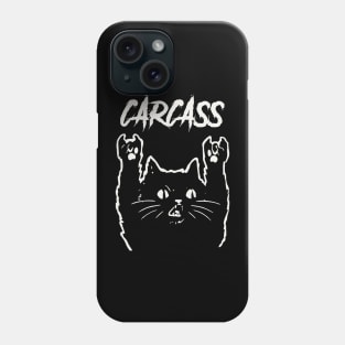 carcass metal cat Phone Case