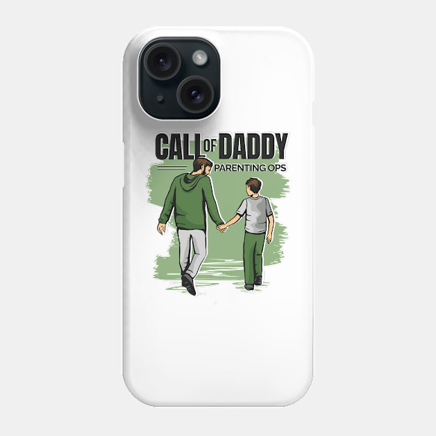 Call of Daddy Phone Case by tommytyrer