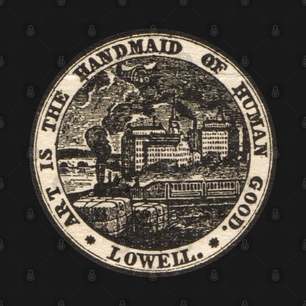 1923 City of Lowell Massachusettts Logo by EphemeraKiosk