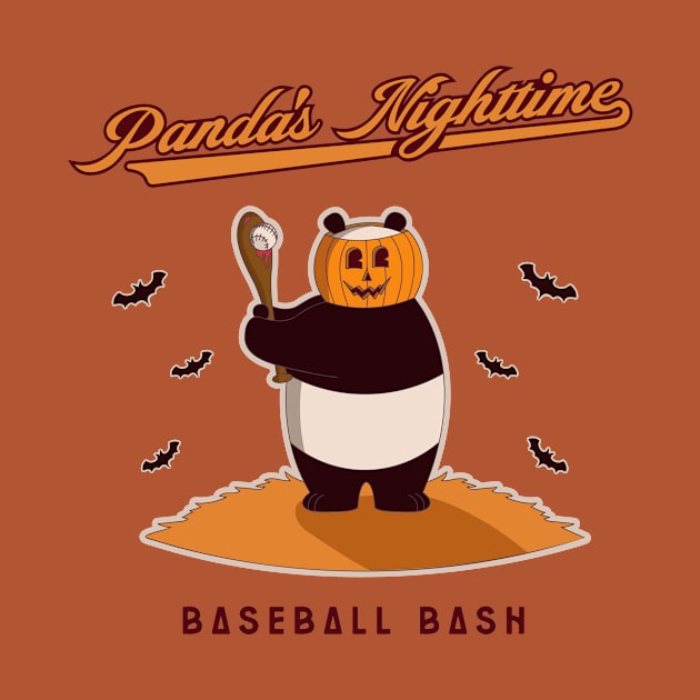 Pumpkin Panda: Baseball Bash by CuteAndCoolStudio