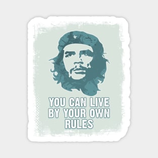 Che Guevara You Can Live By Your Own Rules Magnet