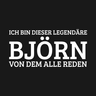 Björn Funny Saying Birthday First Name T-Shirt