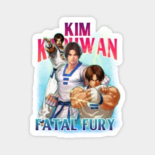 Bootleg Anime Kim Kaphwan KOF Magnet