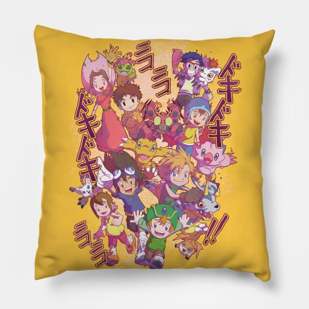 Digimon Adventure Pillow by Kabuto_Store