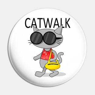 19 Catwalk Meowciaga Pin