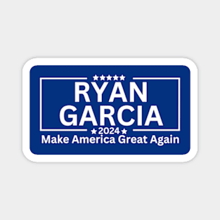 RYAN GARCIA For President trump 2024 Magnet