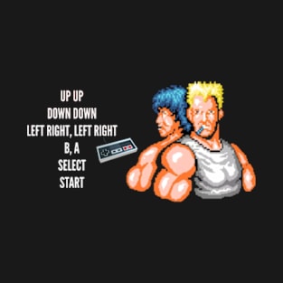 Contra Cheat Code T-Shirt