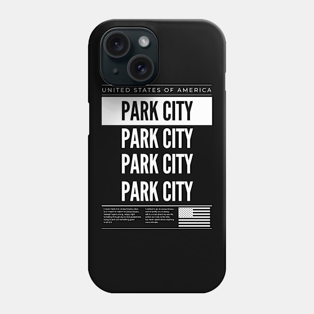 Park City Phone Case by Delix_shop