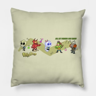 Bonehead & Friends Pillow