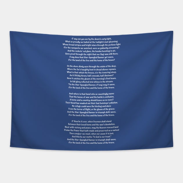 Star Spangled Banner - 2 Tapestry by Brightfeather