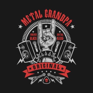 Metal Grandpa T-Shirt