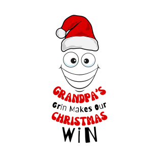 Grandpa's Christmas Grin T-Shirt