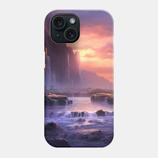 Waterfall Majestic Beautiful Landscape Phone Case