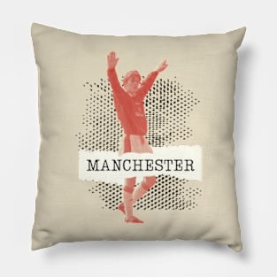 David Beckham Manchester Football Minimalist Pillow