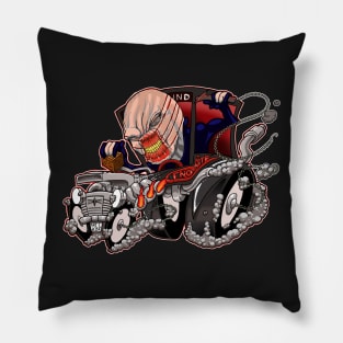 hell raising hot-rod Pillow