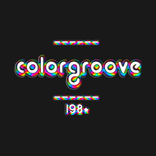 ColorGroove Retro-Rainbow-Tube nostalgia (wf) T-Shirt