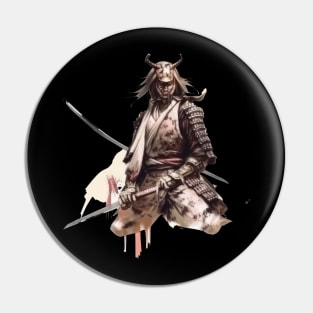 Soul of the Vintage Samurai: A Timeless Warrior's Journey Pin