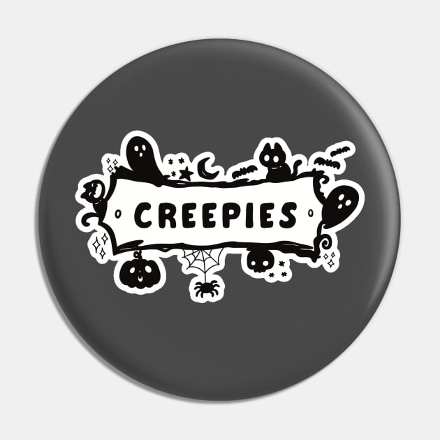 CREEPIES Pin by Creepies