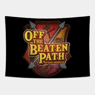 Off the Beaten Path- Colour Logo Tapestry