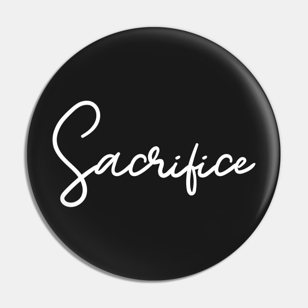 Sacrifice Pin by TheArtism