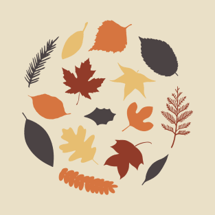 Autumn Leaves of NC T-Shirt