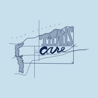 Titans Care - map of Webster T-Shirt