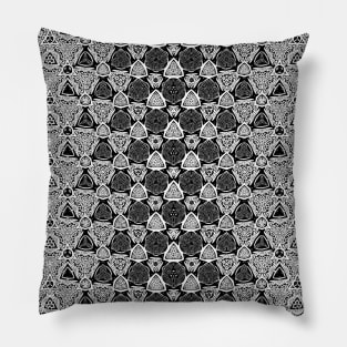 Black and White Variations 2 Pillow
